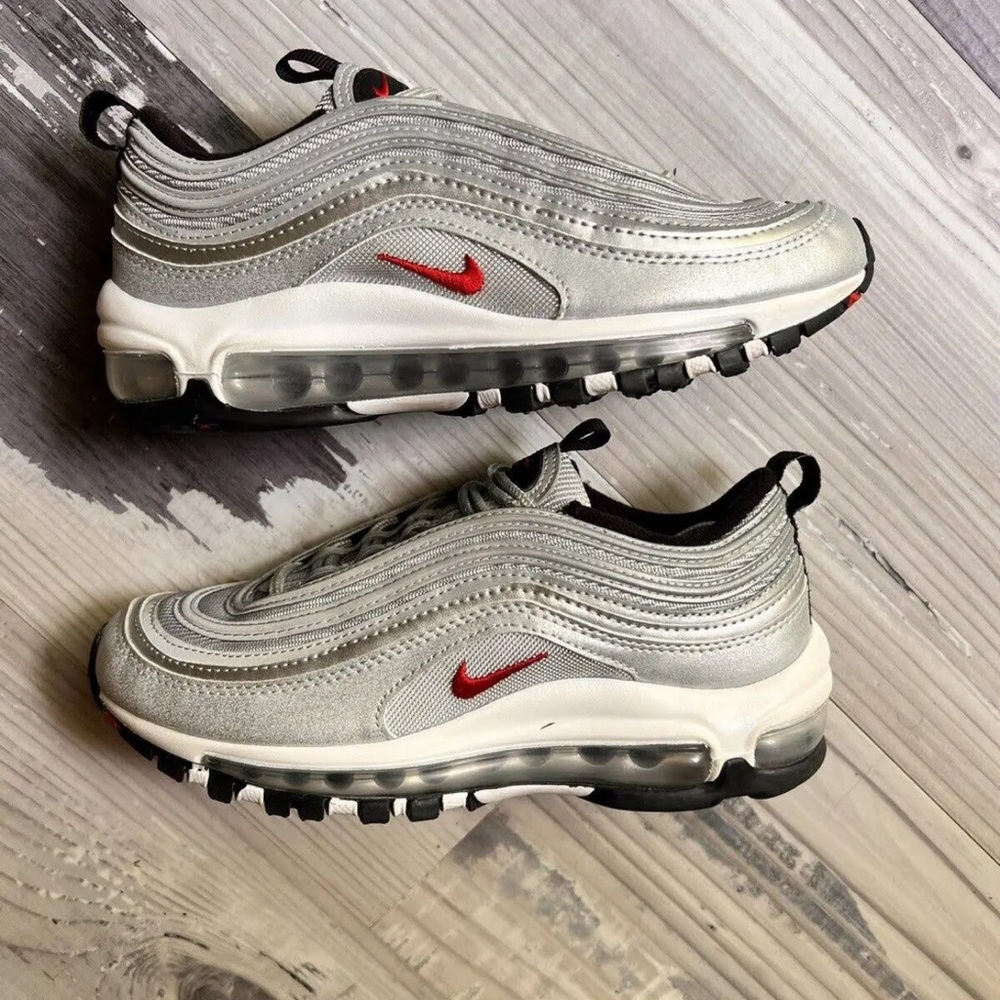 Nike Air Max 97 Silver Bullet Grade School 6.5